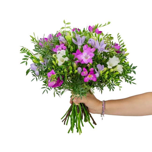 bouquet of freesia